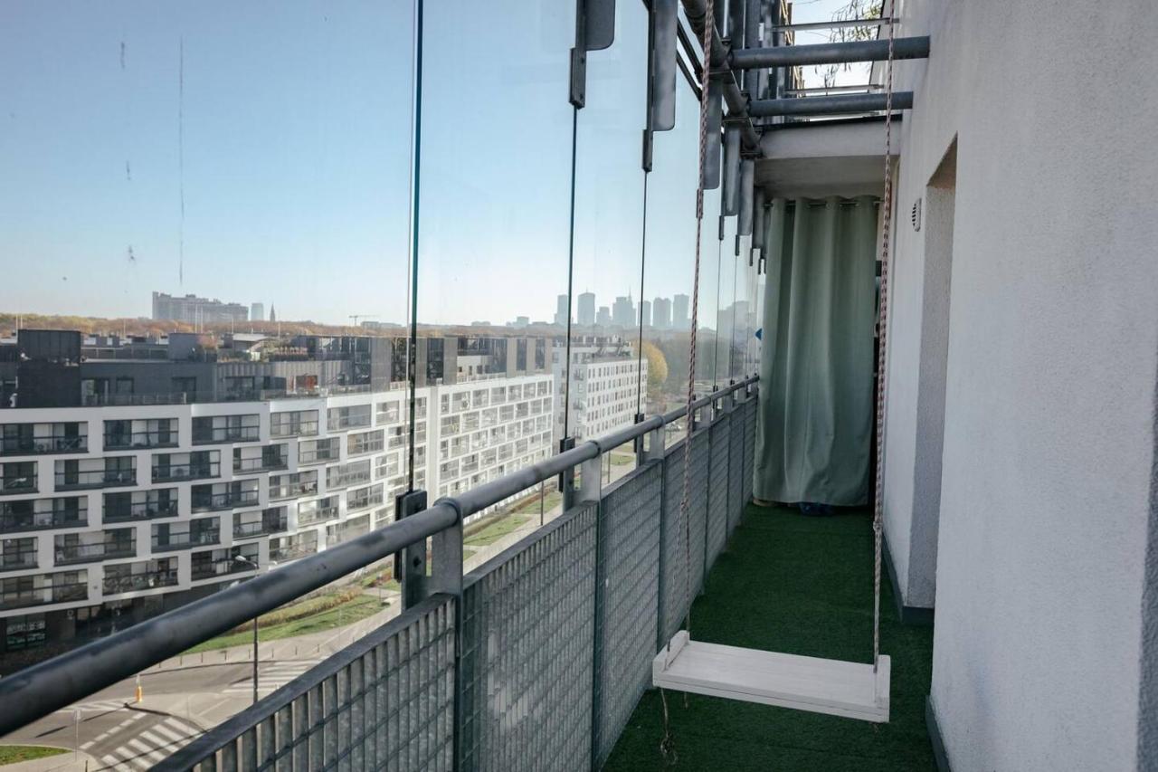 Dwupoziomowy, Rodzinny Apartament. Ochrona, Garaz. Varsovie Extérieur photo