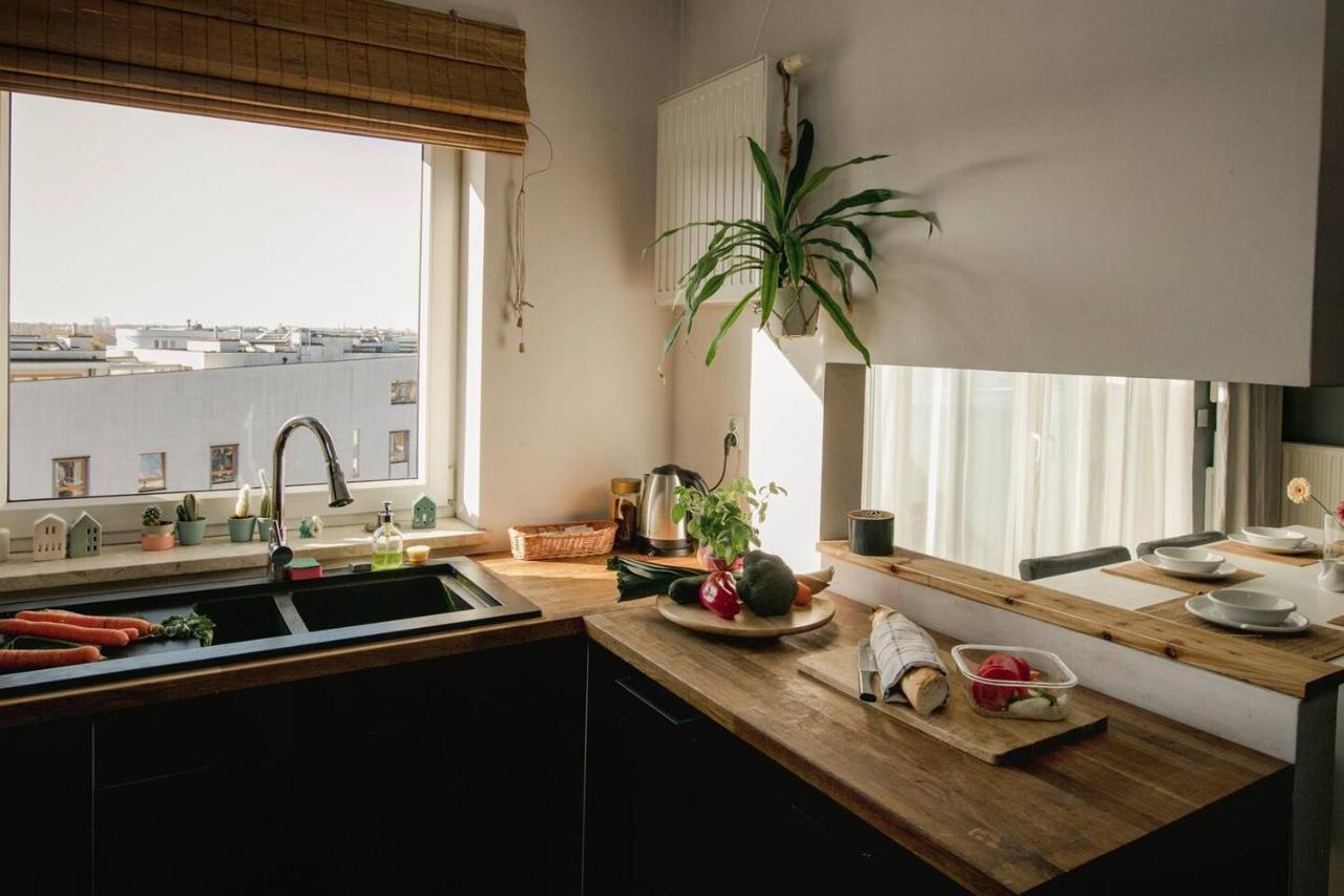 Dwupoziomowy, Rodzinny Apartament. Ochrona, Garaz. Varsovie Extérieur photo