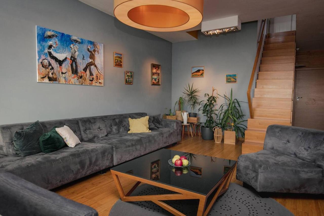 Dwupoziomowy, Rodzinny Apartament. Ochrona, Garaz. Varsovie Extérieur photo