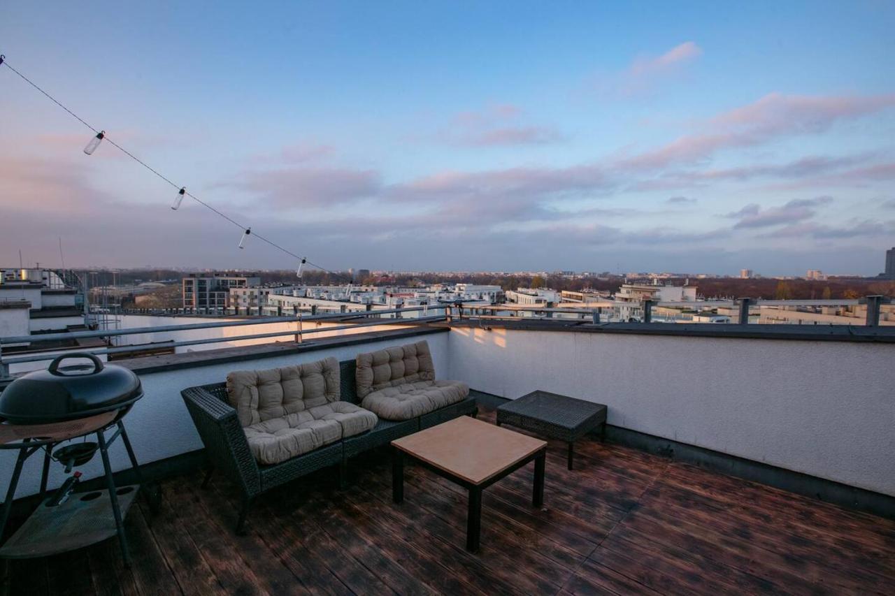 Dwupoziomowy, Rodzinny Apartament. Ochrona, Garaz. Varsovie Extérieur photo